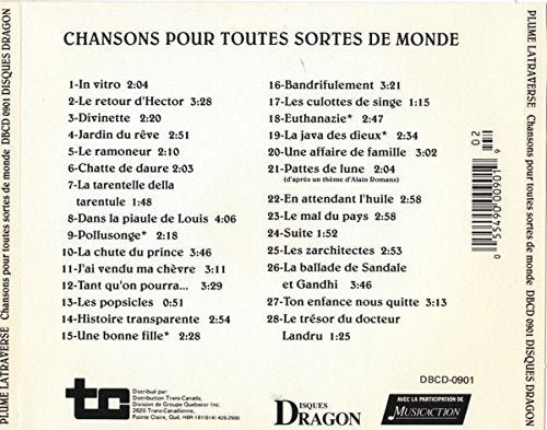 Chansons Pour Toutes Sortes De Monde - 1990 - www.Shopthatapp.com
