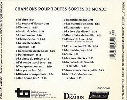 Chansons Pour Toutes Sortes De Monde - 1990 - www.Shopthatapp.com