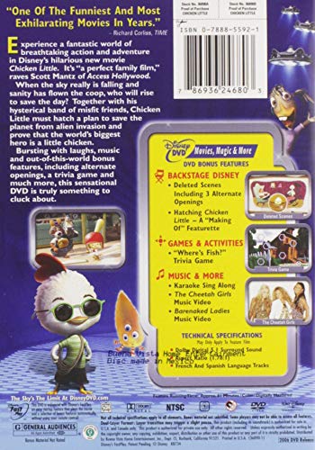 Chicken Little - DVD (Used) - www.Shopthatapp.com