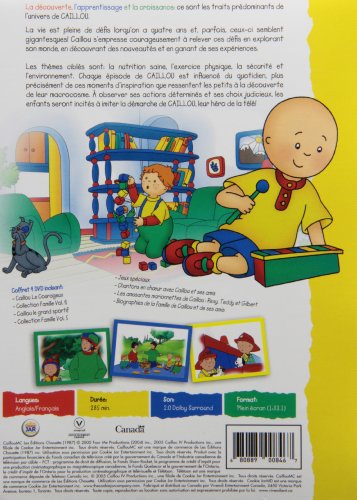 Caillou - 2Pack W/Lunchbag (French) - www.Shopthatapp.com