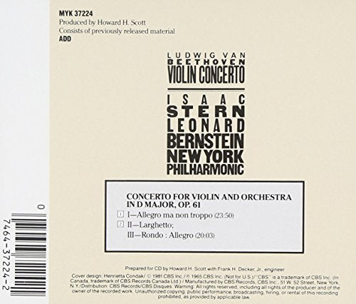 Beethoven: Violin Concerto - www.Shopthatapp.com