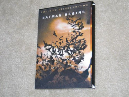Batman Begins, Two Disc Deluxe Edition, Hologram Cover - www.Shopthatapp.com