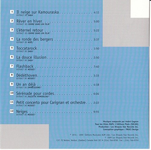 André Gagnon / Hiver - CD (Used) - www.Shopthatapp.com