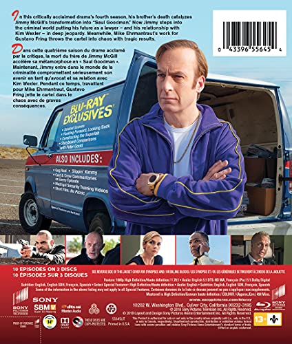 Better Call Saul - Season 04 [Blu-ray] (Bilingual) - www.Shopthatapp.com