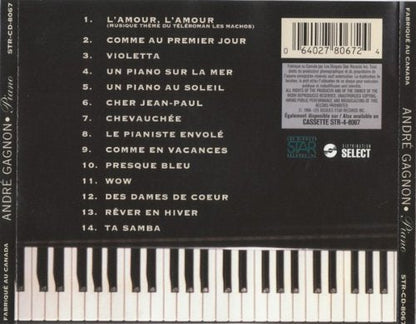 André Gagnon / Piano - CD (Used)