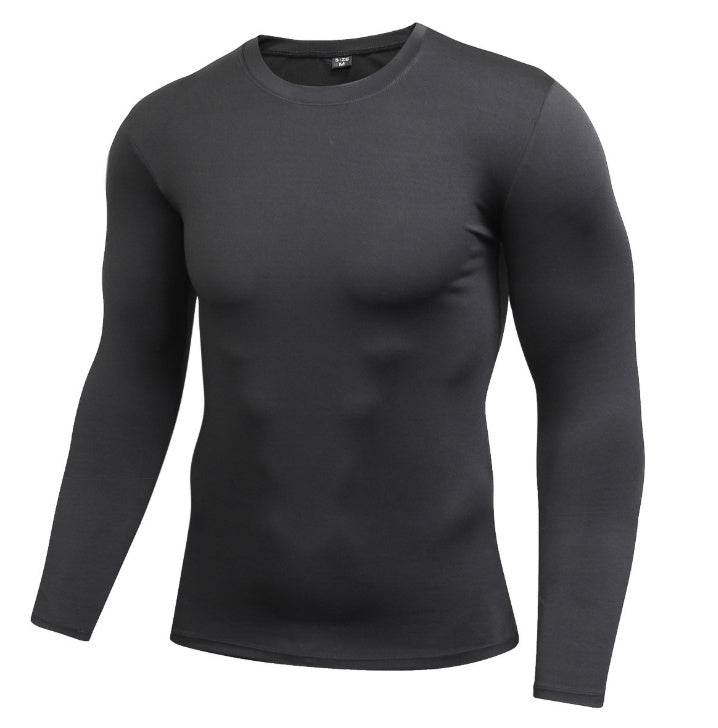 Men's Blank Long Sleeve Compression Top - www.Shopthatapp.com