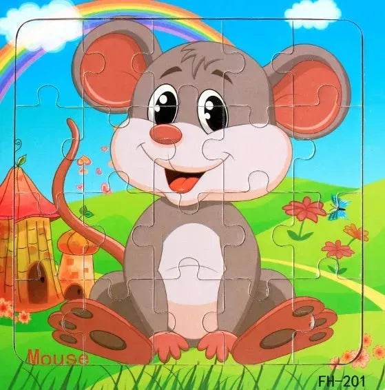 Wooden jigsaw puzzle toy - www.Shopthatapp.com