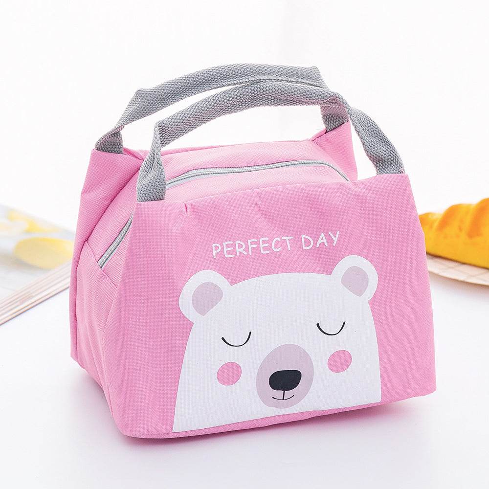 Cute Cartoon Lunch Bag – Insulated for Kids & Students - www.Shopthatapp.com