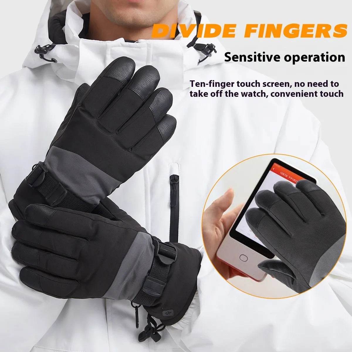 Winter Waterproof Cold-proof Ski Gloves Keep Warm - www.Shopthatapp.com