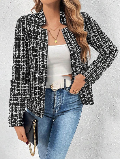 Elegant Office Small Suit Jacket For Women - www.Shopthatapp.com