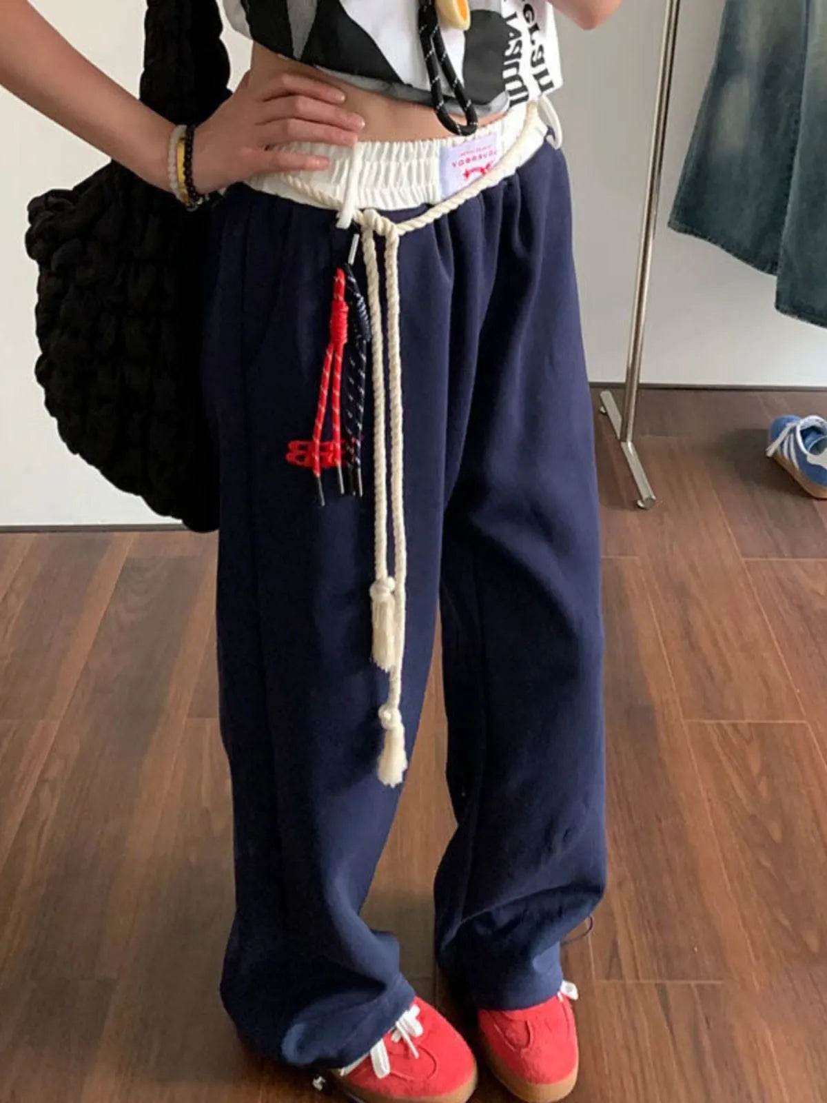 Sweatpant Women – High Waist Japanese & Korean Casual Pants - www.Shopthatapp.com