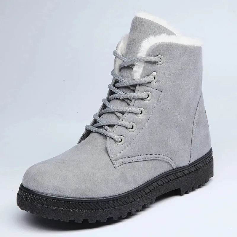 Winter Snow Boots With Warm Plush Ankle Boots For Women Shoes - www.Shopthatapp.com