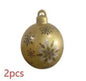 Christmas Ornament Holly Ball Outdoor Tree Decoration Christmas Balls for Yards