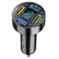 Four-port Car Charger 4USB Car Charger - www.Shopthatapp.com