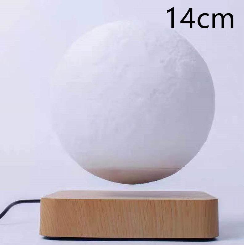 Magnetic Levitation Table Lamp Moon Light 3D Printing Planet Night Light - www.Shopthatapp.com