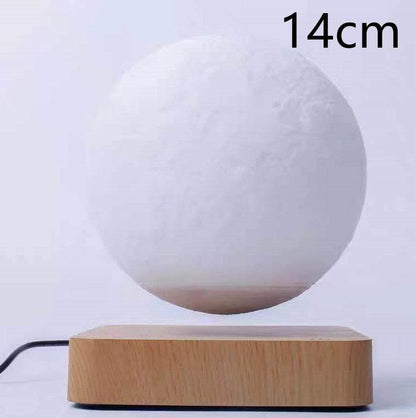 Magnetic Levitation Table Lamp Moon Light 3D Printing Planet Night Light - www.Shopthatapp.com