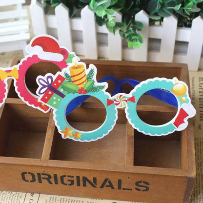 Party Christmas Children's Toys Christmas Luminous Glasses Frame - www.Shopthatapp.com