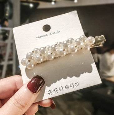 Elegant Pearl Bling Hair Clip - www.Shopthatapp.com