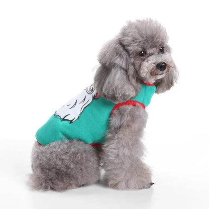 Christmas old man dog clothes - www.Shopthatapp.com