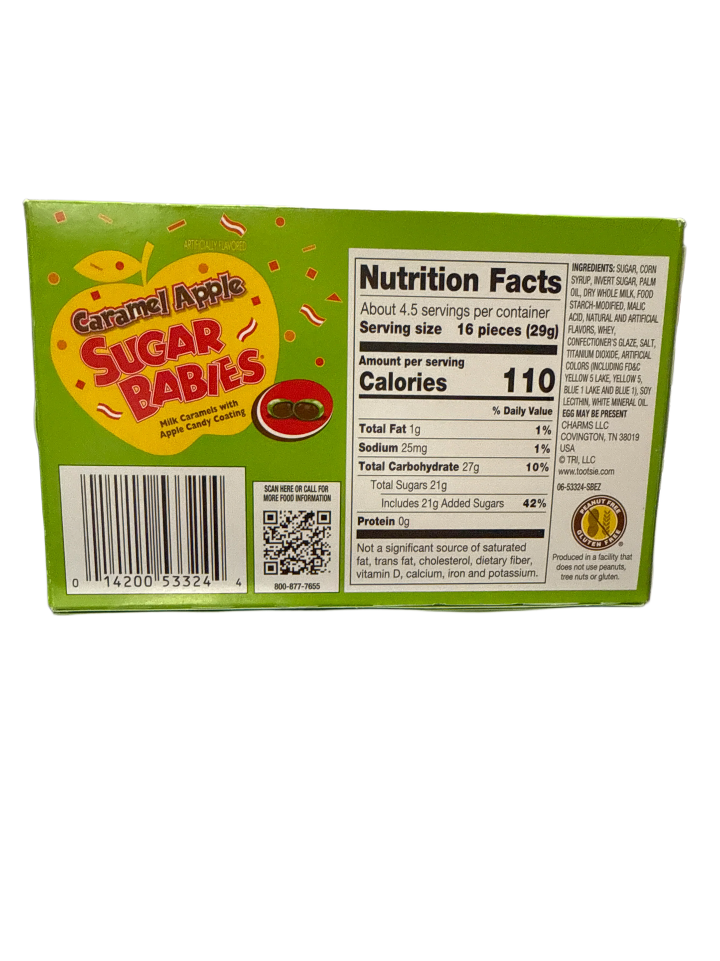 Sugar Babies Caramel Apple Candies 134G -U.S Edition - www.Shopthatapp.com