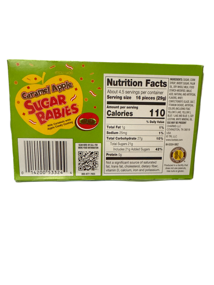 Sugar Babies Caramel Apple Candies 134G -U.S Edition - www.Shopthatapp.com