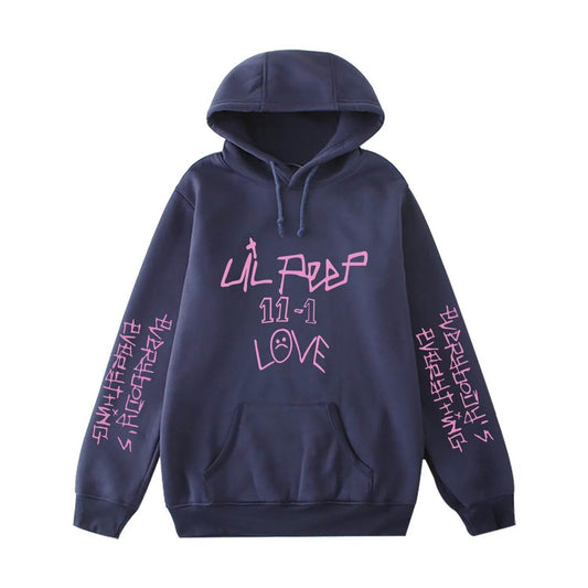 Lil Peep Drawstring Hooded Sweatshirt Pullover Pocket Unisex Hoodie - www.Shopthatapp.com