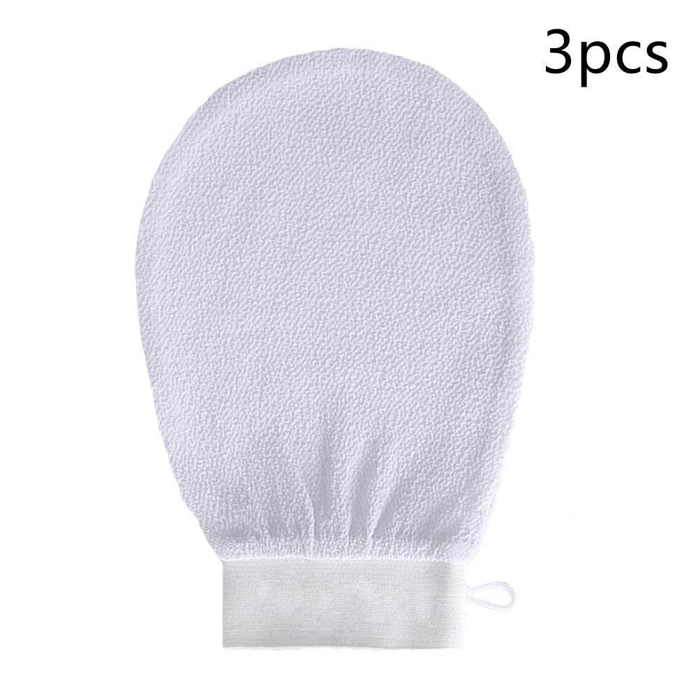 Home Fashion Exfoliating Bath Gloves exfoliating sponge - www.Shopthatapp.com