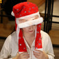 Novel Movable Christmas Hat Winter Cute Santa Claus Snowman Elk Hat - www.Shopthatapp.com