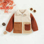 Children's New Zipper Cute Polar Sherpa Fleece Winter Jacket Kids - www.Shopthatapp.com