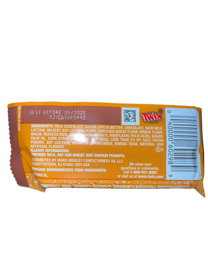 Twix Snickerdoodle Chocolate Cookie Bars 40G - U.S Edition - www.Shopthatapp.com