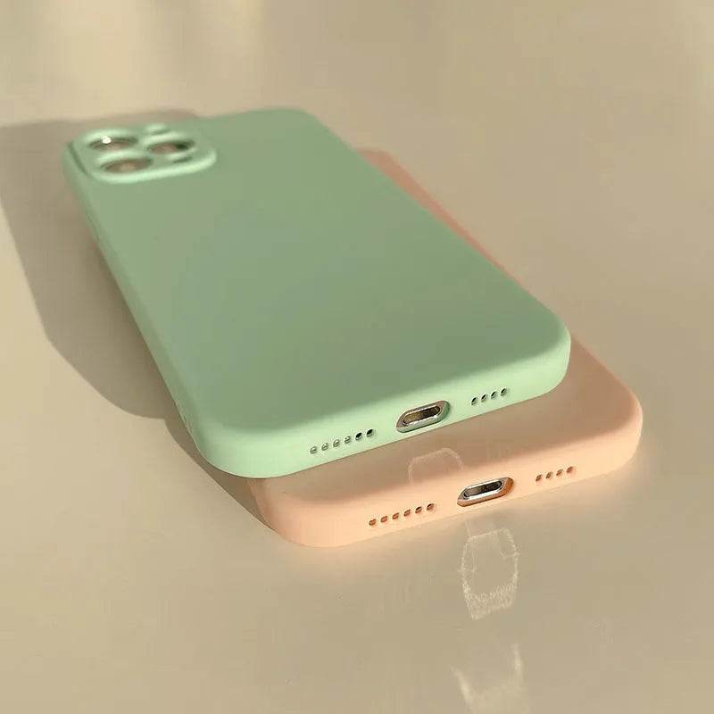 Original Liquid Silicone Frosted Phone Case - www.Shopthatapp.com