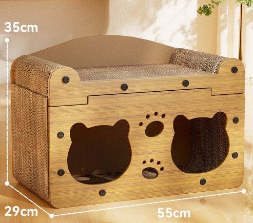 Creative Sisal Mat That Won't Shed Crumbs Cat Scratch Board - www.Shopthatapp.com