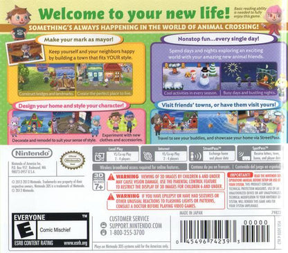 Welcome to Animal Crossing - New Leaf (usagé) - www.Shopthatapp.com