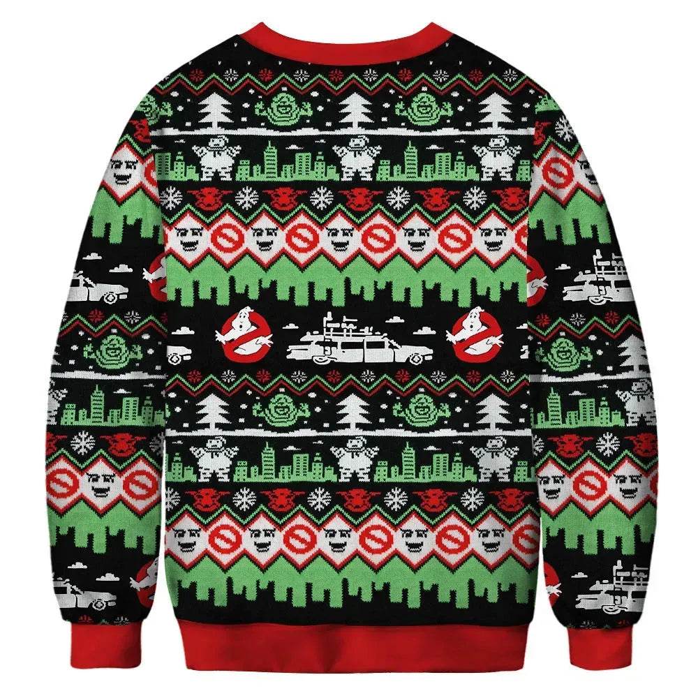 Ugly Funny Christmas print Knit Couple sweater - www.Shopthatapp.com