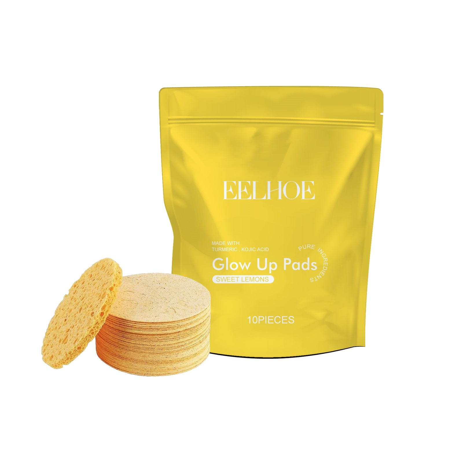 EELHOE Glow Up Pads Facial Cleansing Pad - www.Shopthatapp.com