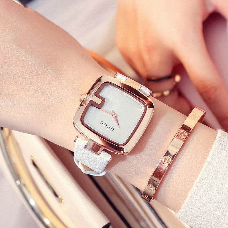 Square bracelet watch - www.Shopthatapp.com