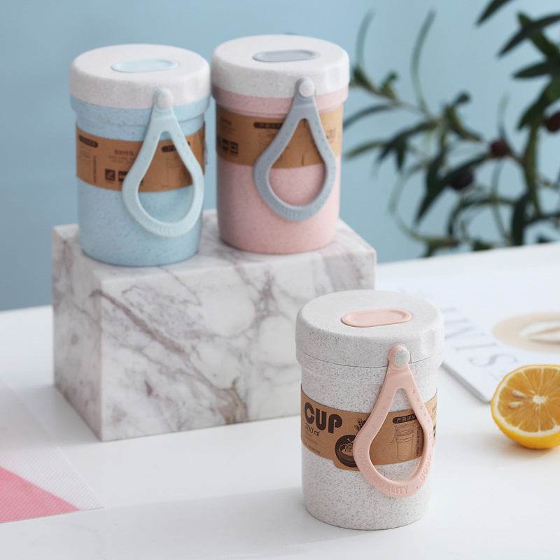 Plastic Microwaveable Sealing food and Beverage Cup Carrier - www.Shopthatapp.com