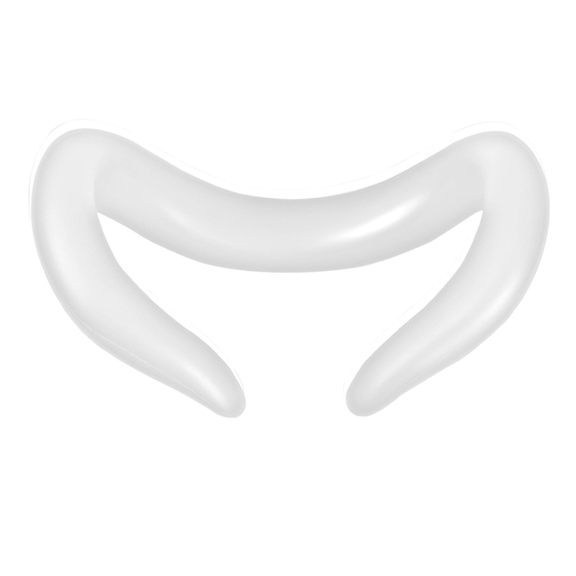 Silicone VR Face Mask For Meta Quest 3 VR Headset Lightproof VR Facial Interface Sweatproof Cushion Replacement Cover Pad - www.Shopthatapp.com