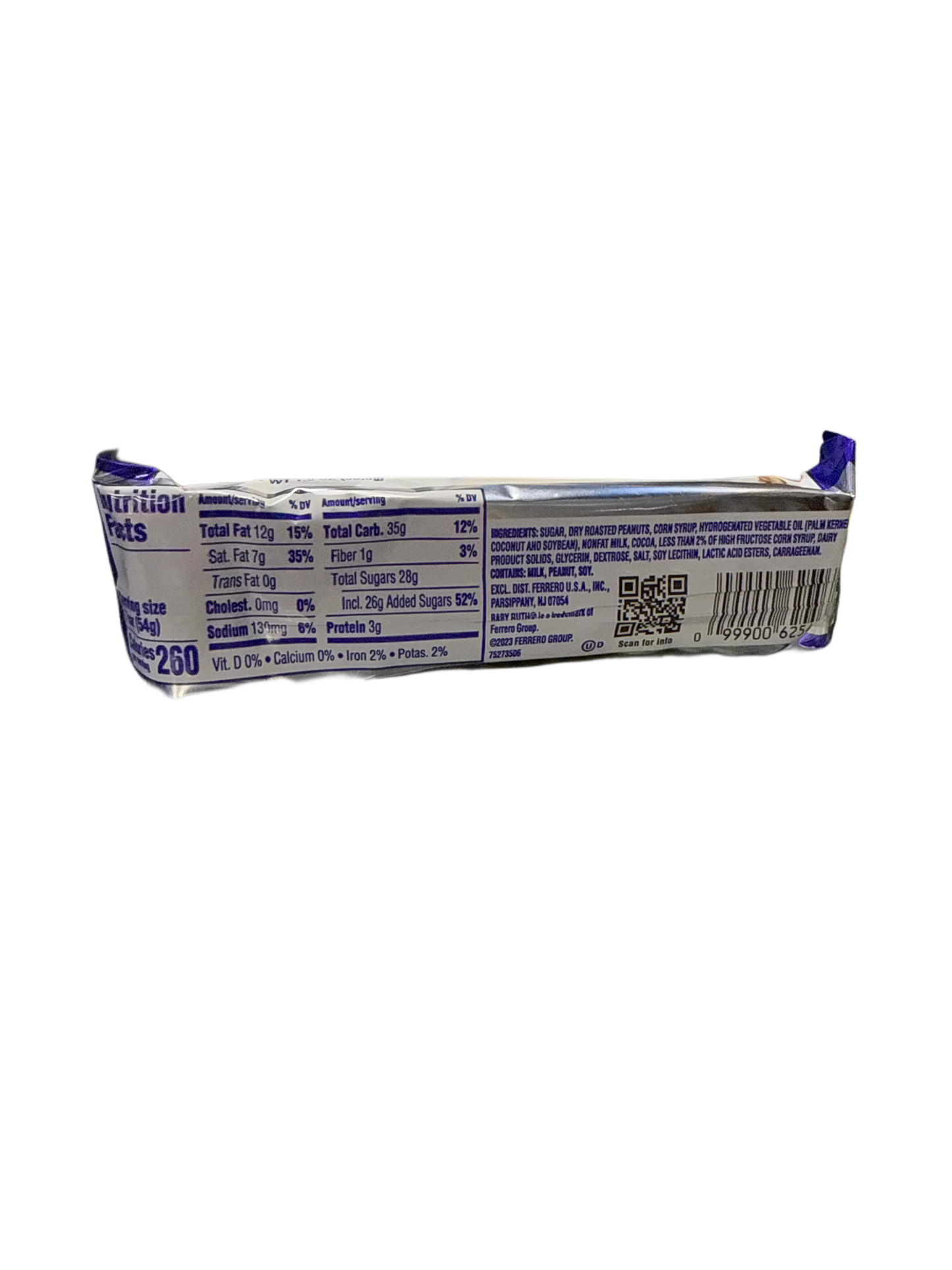 Baby Ruth Chocolate Bar 53.8G - U.S Edition - www.Shopthatapp.com