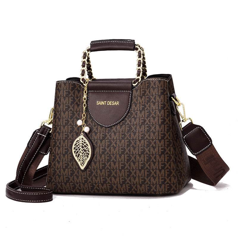 Women's Vintage Fashion Print Handbag - www.Shopthatapp.com
