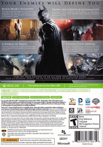 Batman Arkham Origins (usagé) - www.Shopthatapp.com