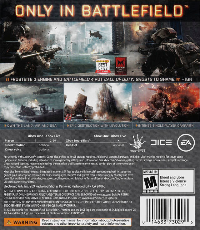 Battlefield 4 (usagé) - www.Shopthatapp.com