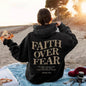 New Hoodie Faith Fear Men's And Women's Printed Sweatshirt’s - www.Shopthatapp.com