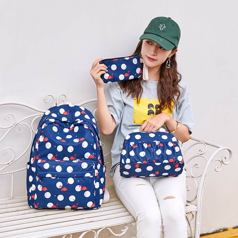 3 piece insulated Backpack lunch bag Pencil Pouch - www.Shopthatapp.com