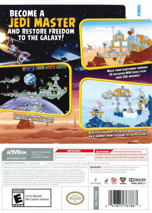 Angry Birds Star Wars (usagé)