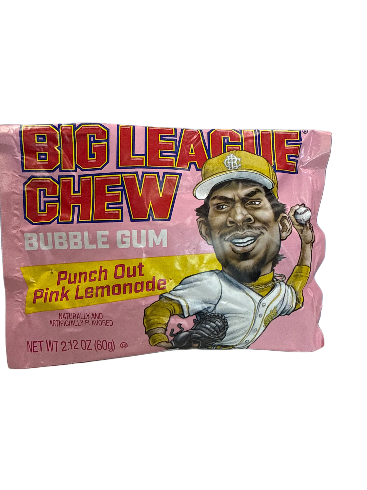 Big League Chew Punch Out Pink Lemonade 60G - U.S Edition - www.Shopthatapp.com
