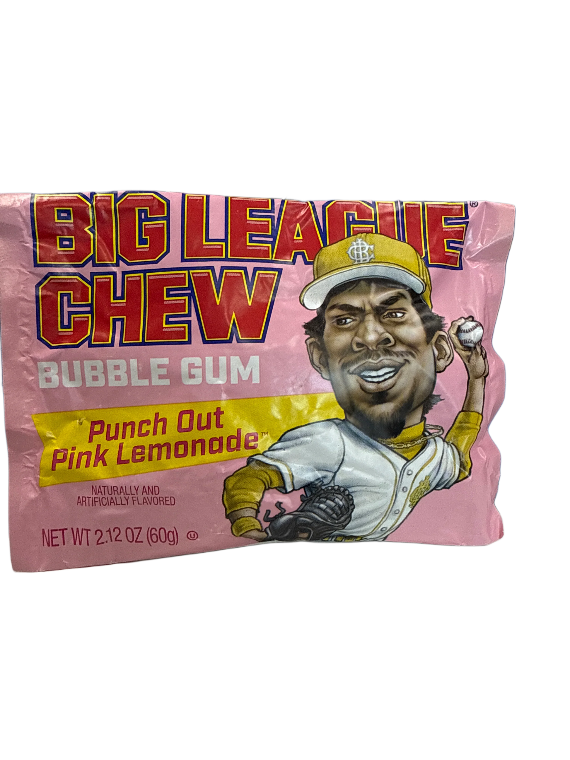 Big League Chew Punch Out Pink Lemonade 60G - U.S Edition - www.Shopthatapp.com