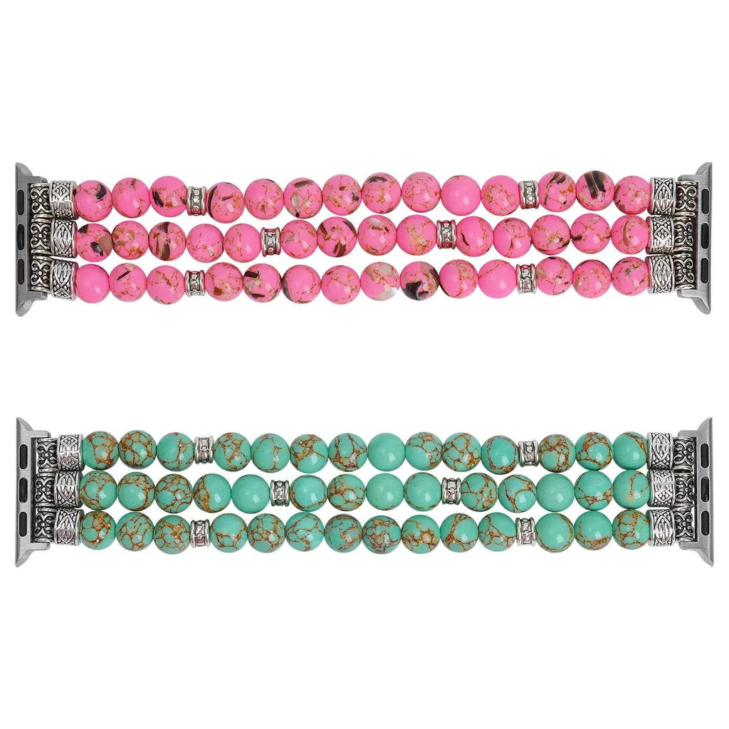 Beaded Bracelet Smart Phone Watch Strap for women - www.Shopthatapp.com