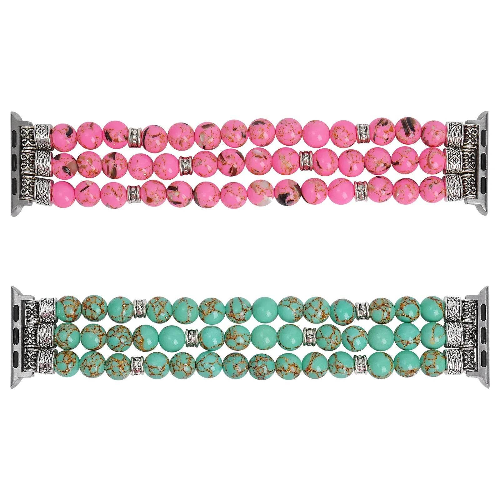 Beaded Bracelet Smart Phone Watch Strap for women - www.Shopthatapp.com