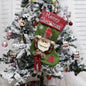 2024 New Year Xmas Big Stockings Set Decorations Christmas 3D Plush Big Sock Christmas Tree Pendant Decorating Supplies - www.Shopthatapp.com